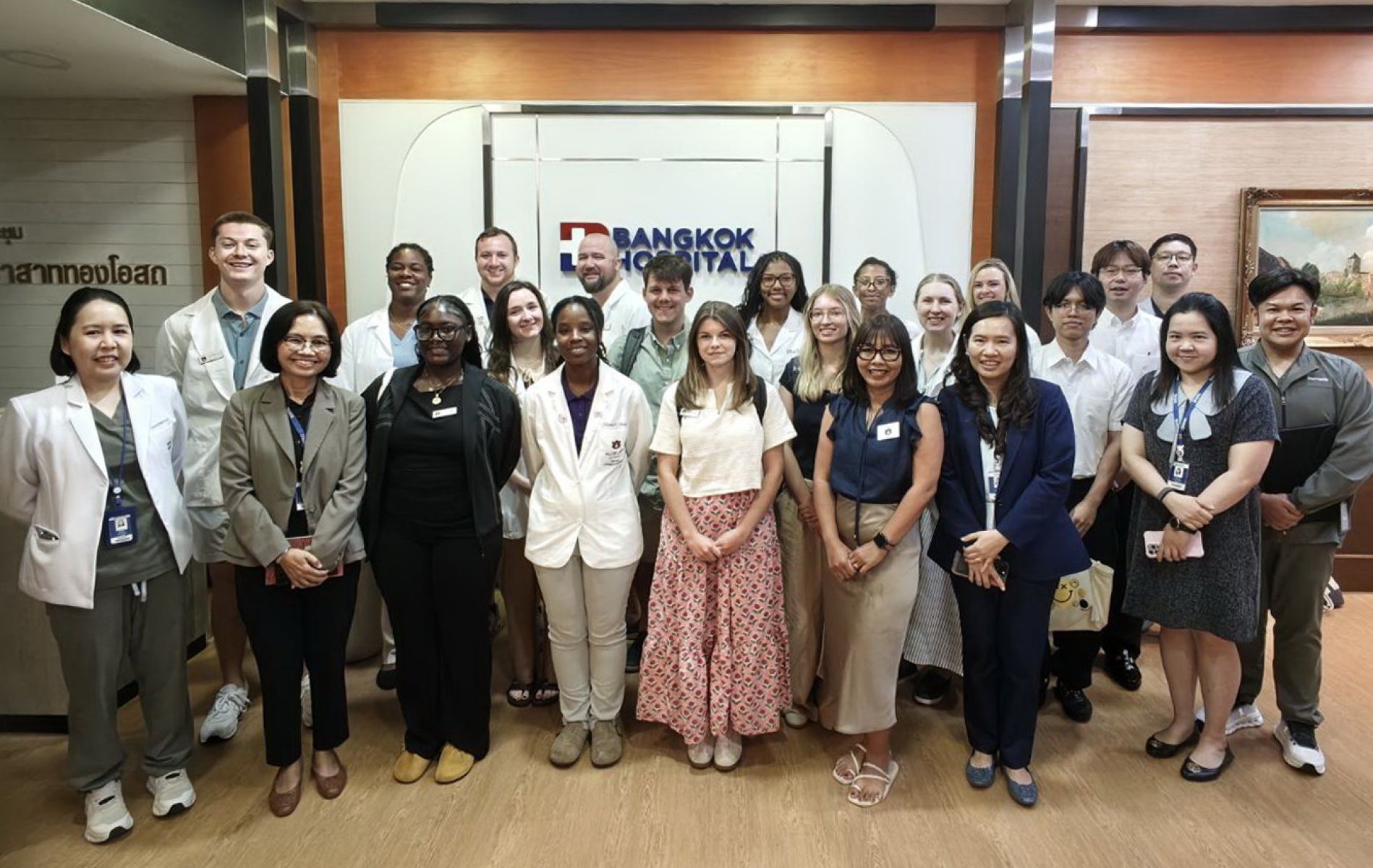 Thailand Study Abroad Program 2026 and Site Visit for faculty members and Doctor of Pharmacy (Pharm.D.) students from the Harrison College of Pharmacy, Auburn University