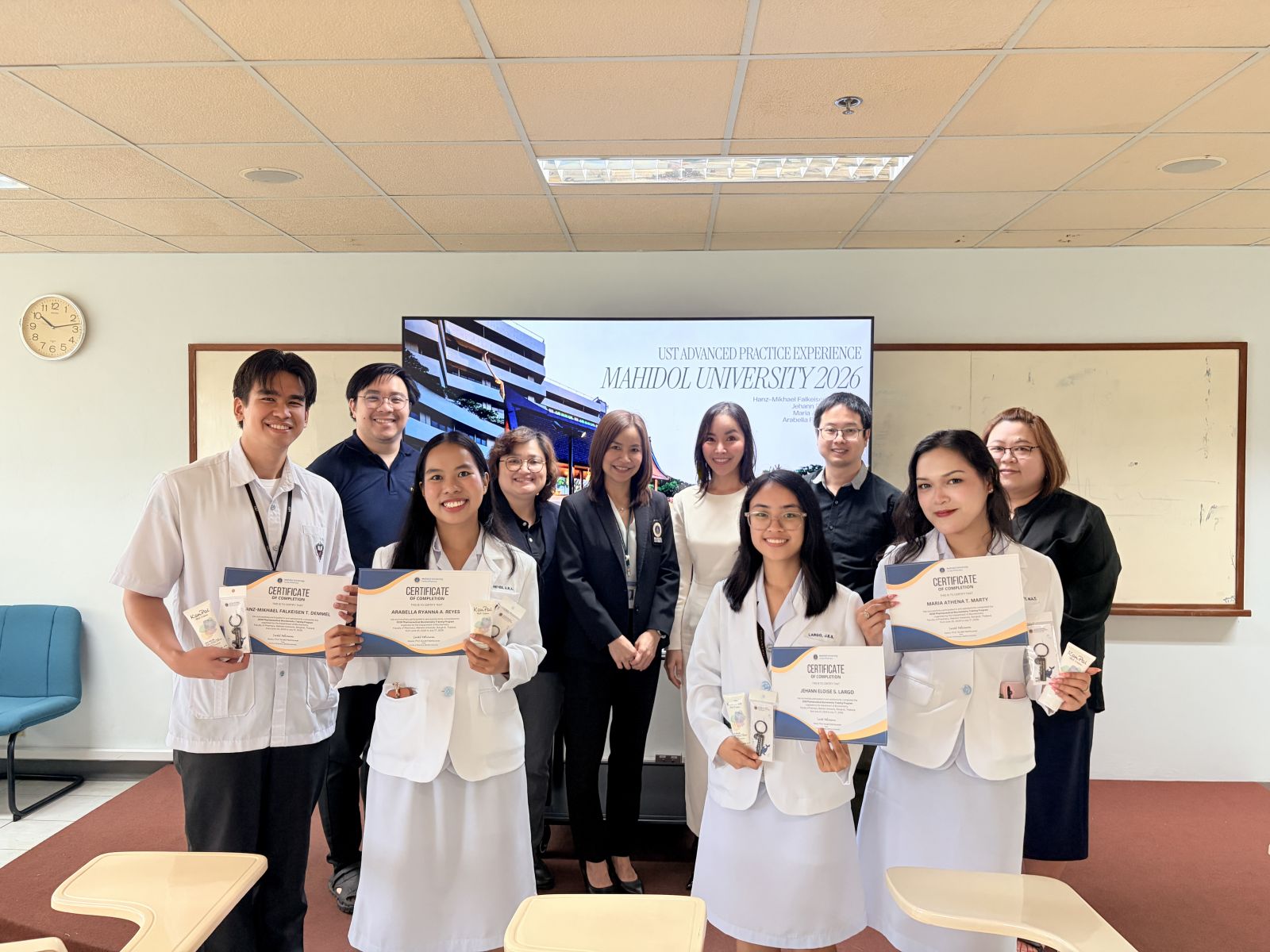  Exit Presentation for 2026 Exchange Students from UST Biochemistry