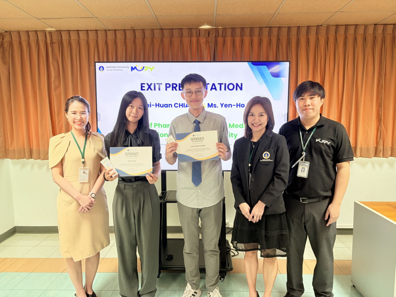 Exit Presentation - National Taiwan University 