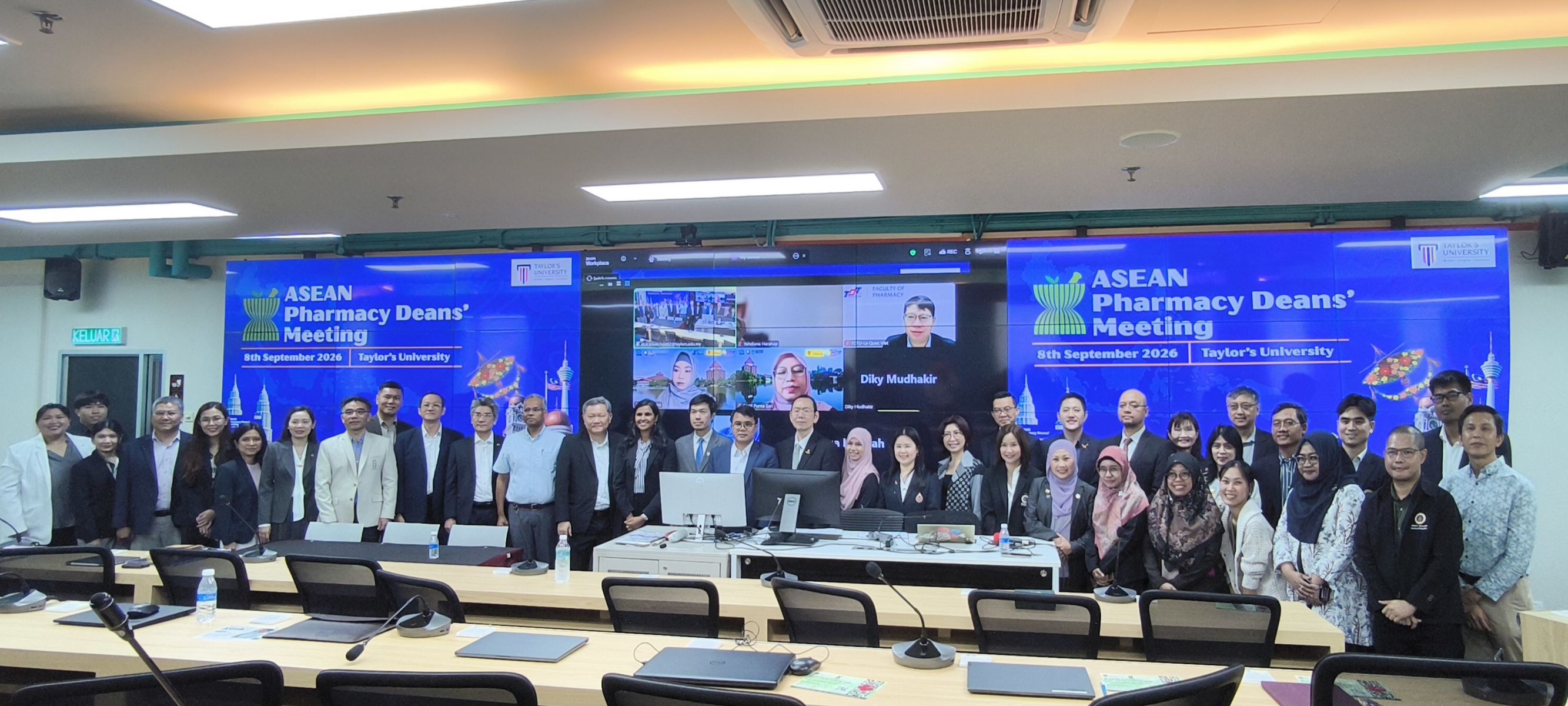 เภสัชมหิดลเข้าร่วมการประชุม 2026 ASEAN Pharmacy Deans Meeting ณ ประเทศมาเลเซีย