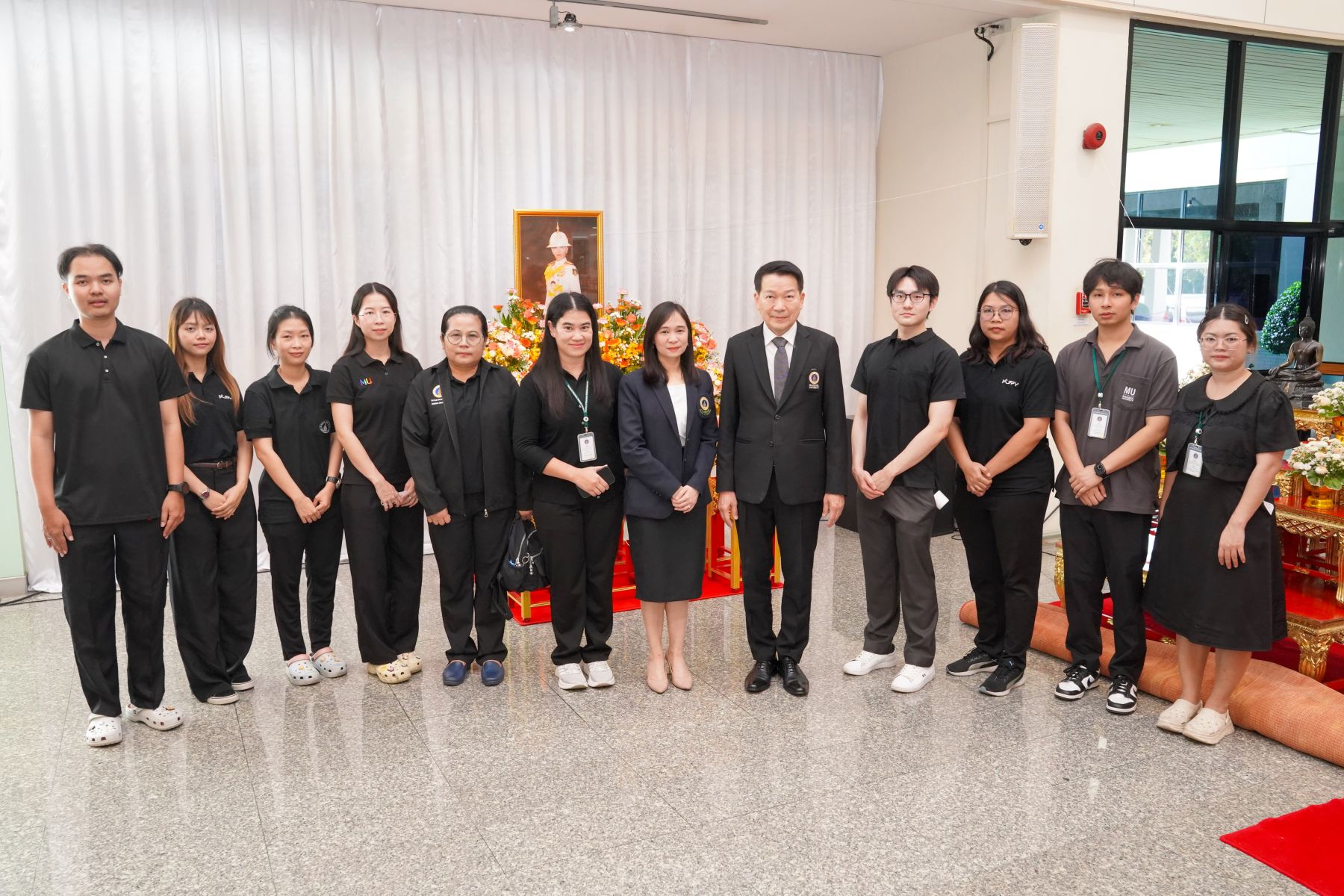 พิธีบำเพ็ญกุศลสตมวาร 100 วัน เพื่ออุทิศถวายเป็นพระกุศลแด่ สมเด็จพระเจ้าลูกเธอ เจ้าฟ้าพัชรกิติยาภาฯ