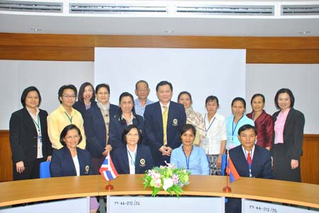 โครงการฝึกอบรมเทคโนโลยีทางการแพทย์และสาธารณสุข สำหรับบุคลากรทางการแพทย์จากสาธารณรัฐประชาธิปไตยประชาชนลาว ตามพระราชดำริ  สมเด็จพระเทพรัตนราชสุดา ฯ สยามบรมราชกุมารี ประจำปี 2554