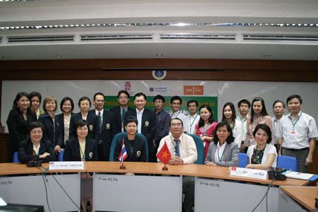 Training Program on Pharmacy Education Management for Delegates form 6 Pharmacy schools of the Socialist Republic of Vietnam