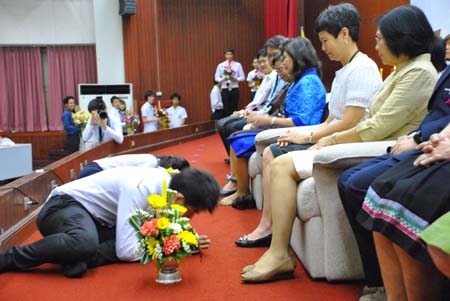 พิธีไหว้ครู ประจำปี 2554