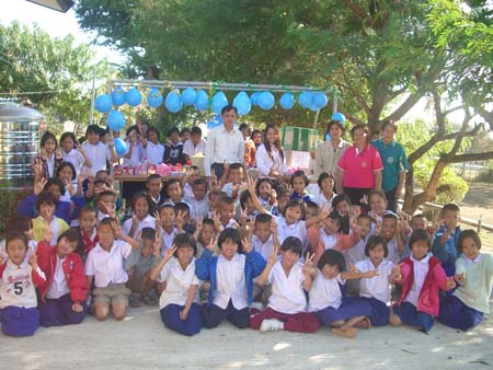 โครงการปันน้ำใจให้เด็กดอย แก่โรงเรียนบ้านนาคอเรือ