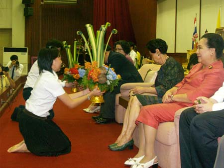 งานพิธีไหว้พระฤาษี ทำบุญตักบาตร และกิจกรรมไหว้ครู ประจำปี 2551