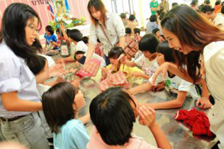 เภสัชฯ ม.มหิดล จัดโครงการ “แบ่งสรร ปันสุข” ณ สถานสงเคราะห์เด็กหญิงบ้านราชวิถี