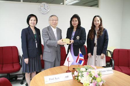 Prof. Ken ichi Inui จาก Kyoto Pharmaceutical University มาเยี่ยมคณะฯ