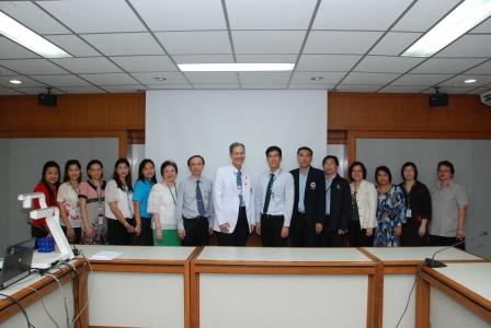 งานการศึกษาเภสัชศาสตรบัณฑิตและงานกิจการนักศึกษา คณะเภสัชศาสตร์ เข้าเยี่ยมชมและศึกษาดูงานกระบวนการดำเนินงานด้านการศึกษาที่ฝ่ายการศึกษา คณะแพทยศาสตร์ศิริราชพยาบาล