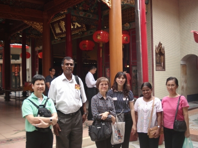 Visiting professors visited Yaowaraj