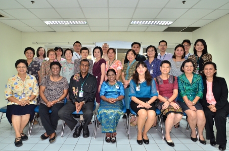 คณาจารย์ ร่วมรับประทานอาหารกลางวัน พร้อม โปรเฟสเซอร์ 3 ท่านจากประเทศ มาเลเซีย เวียดนาม พม่า