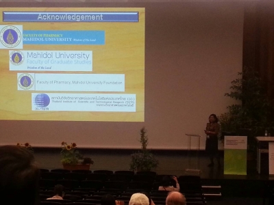 Oral Presentation at Germany