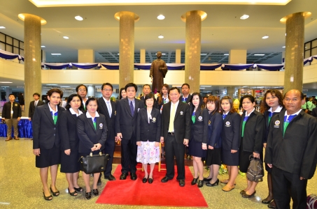 พิธีวางพานพุ่ม ที่ ม.มหิดล ศาลายา