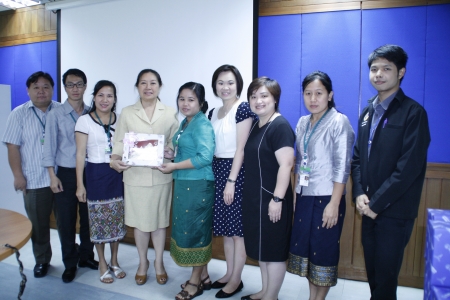 พิธีปิดโครงการฝึกอบรมฯ สปป.ลาว 2557