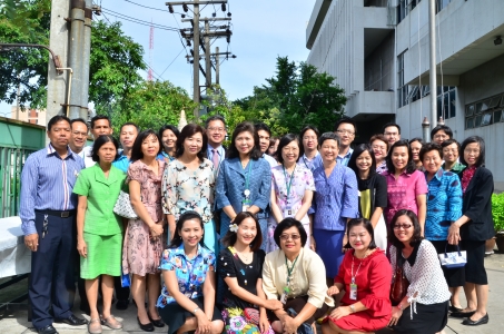 ไหว้ศาลพระภูมิ ในงาน 46 ปี คณะเภสัชศาสตร์ มหาวิทยาลัยมหิดล
