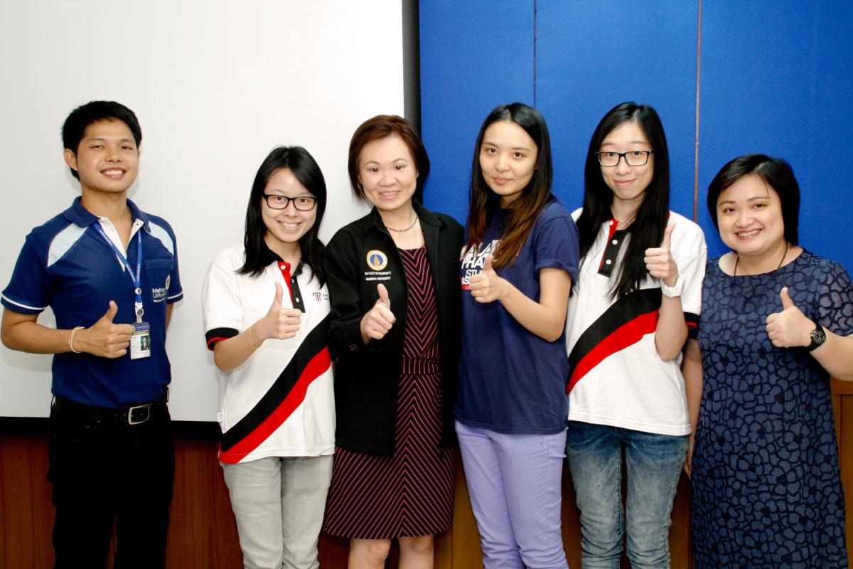 Exit presentation of Taylor students