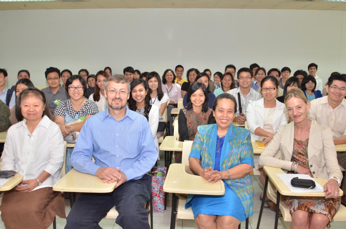 Prof. form America