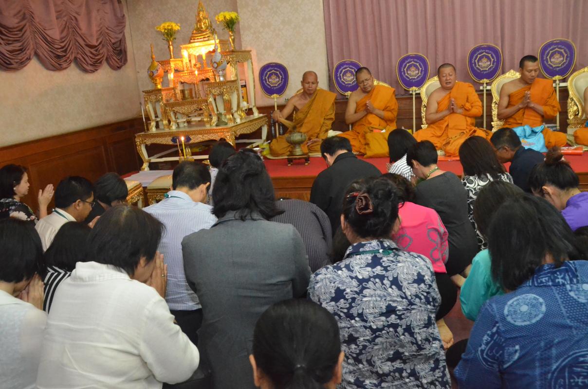 กิจกรรมทำบุญให้กับ อาจารย์ และบุคลากรที่ล่วงลับไปแล้ว