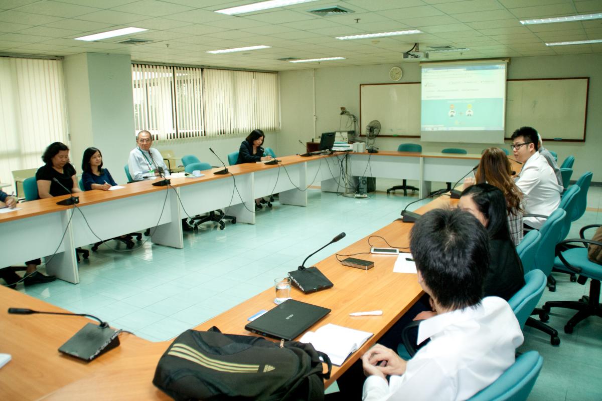 ประชุมหารือแนวทางวิจัยกับสำนักงานนวัตกรรมแห่งชาติ (สนช.)
