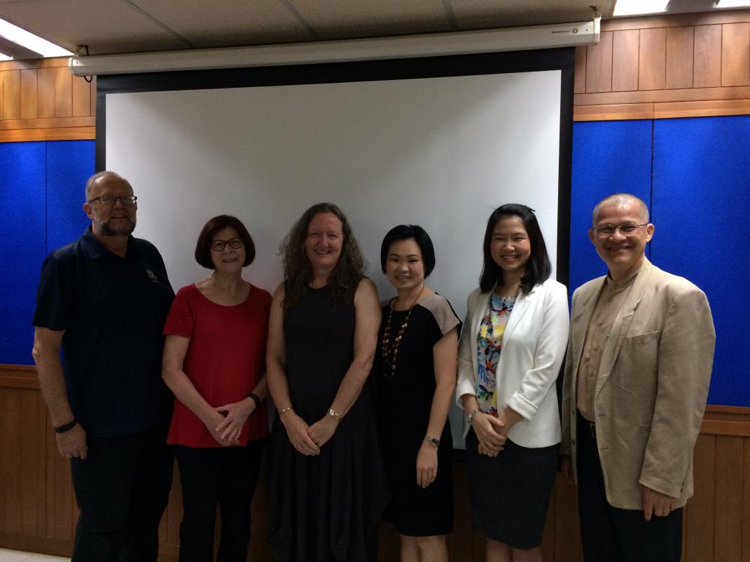 Visitors from U of South Australia