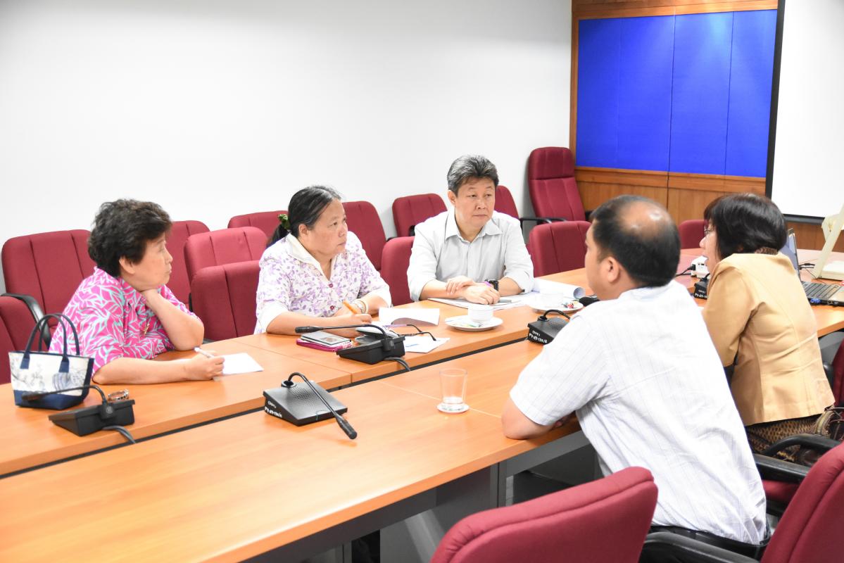 พูดคุยงานวิจัยกับภาคเอกชน