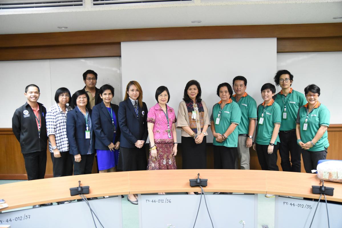 ต้อนรับบุคลากรคณะเภสัชศาสตร์ ม.เชียงใหม่ เข้าศึกษาดูงาน