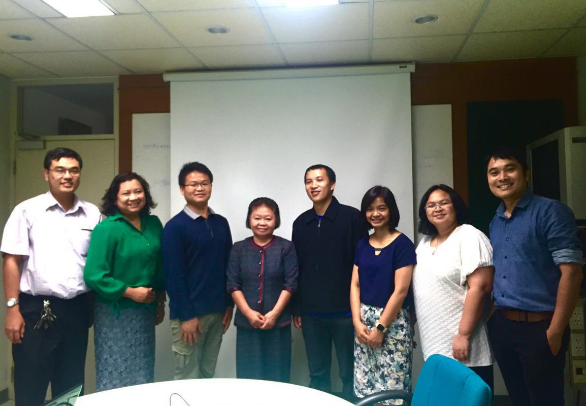 ให้การต้อนรับ Associate Professor Dr. Gao Chen จากประเทศจีน