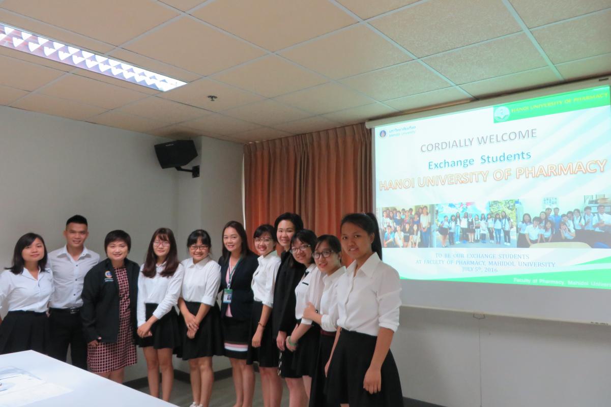 ต้อนรับนักศึกษาแลกเปลี่ยนจากเวียดนาม