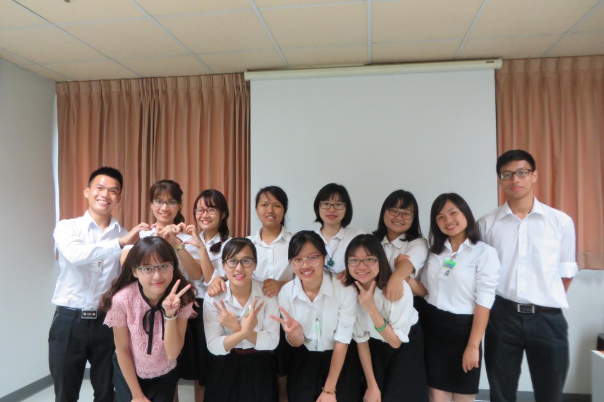 Exit presentation นศ.จากประเทศเวียดนาม