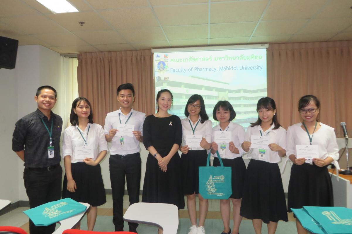 Exit Presentation of 2017 VNU students