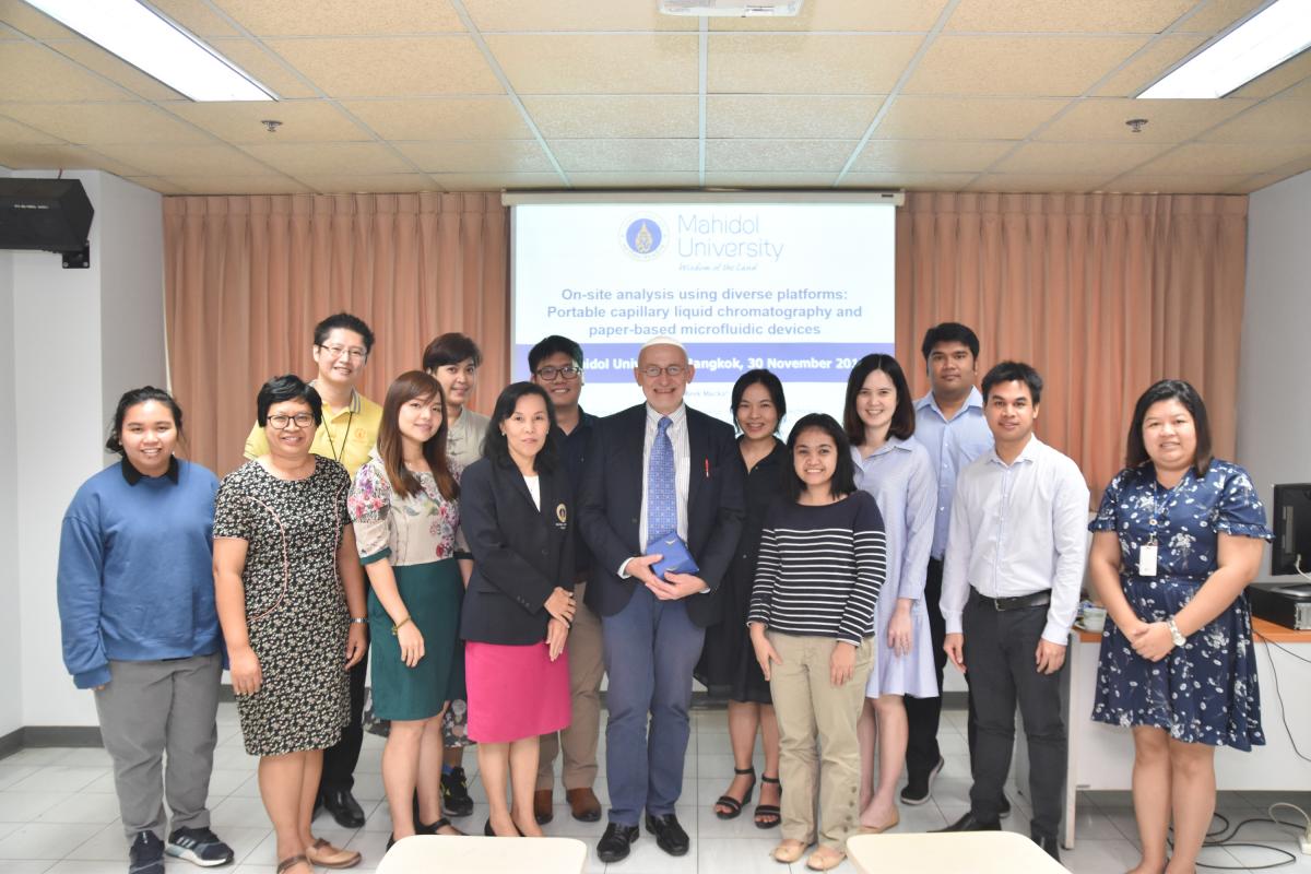 การบรรยายโดย Prof. ต่างประเทศ