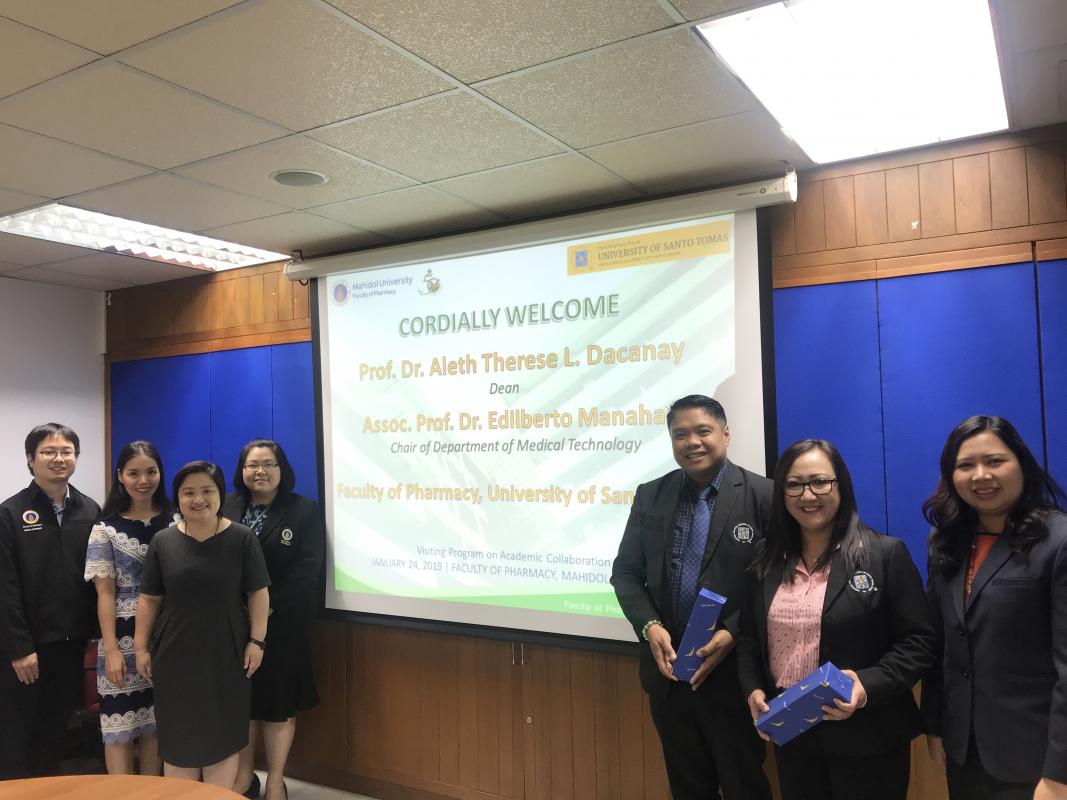 UST Faculty of Pharmacy Dean 