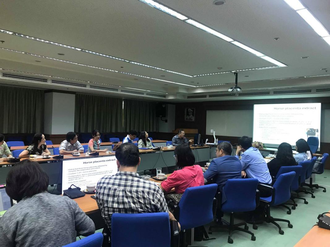 ประชุมความร่วมมือด้านงานวิจัยกับบริษัท เบทาโกร จำกัด (มหาชน)