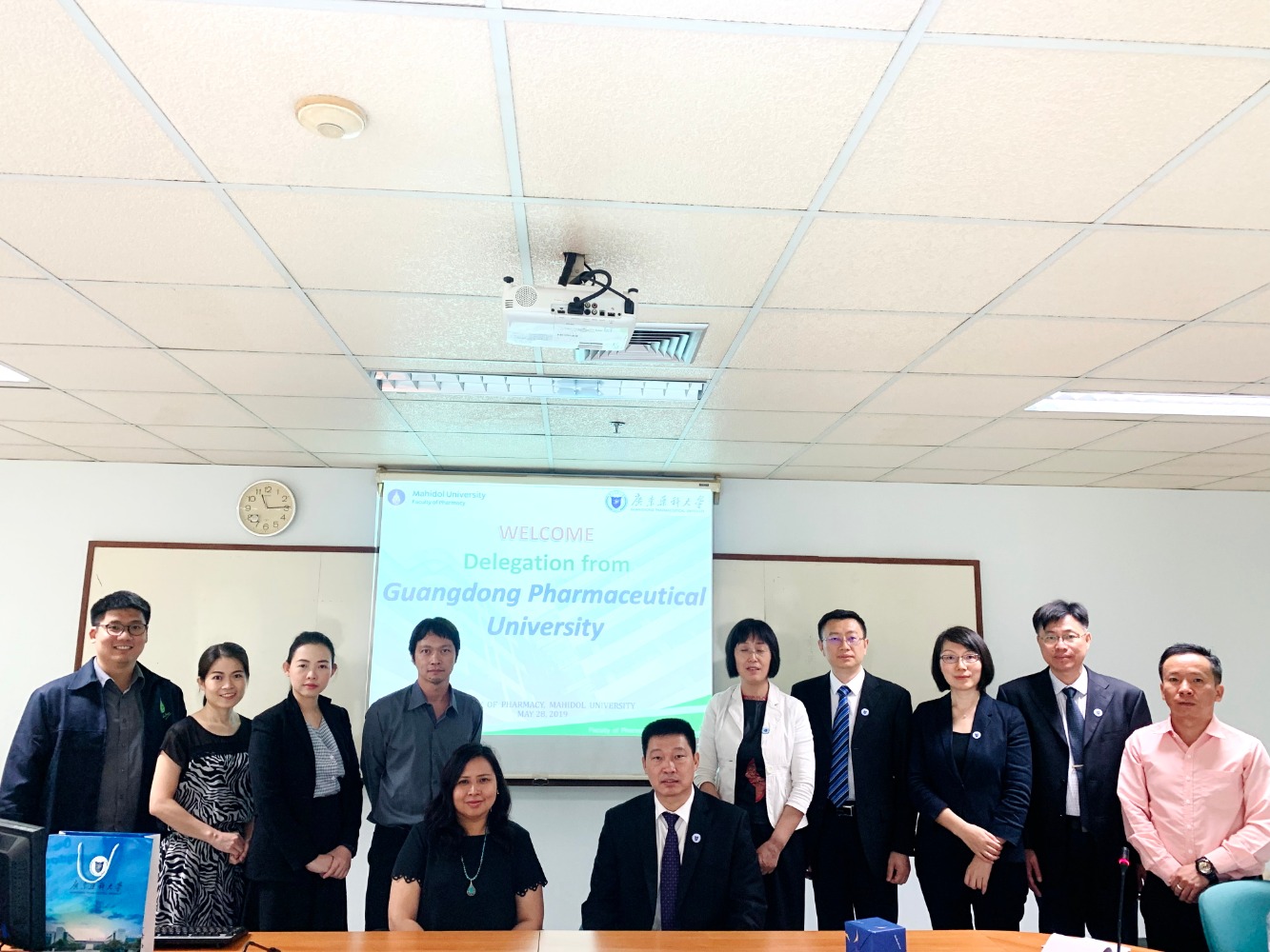 Visit of Guangdong Pharmaceutical University