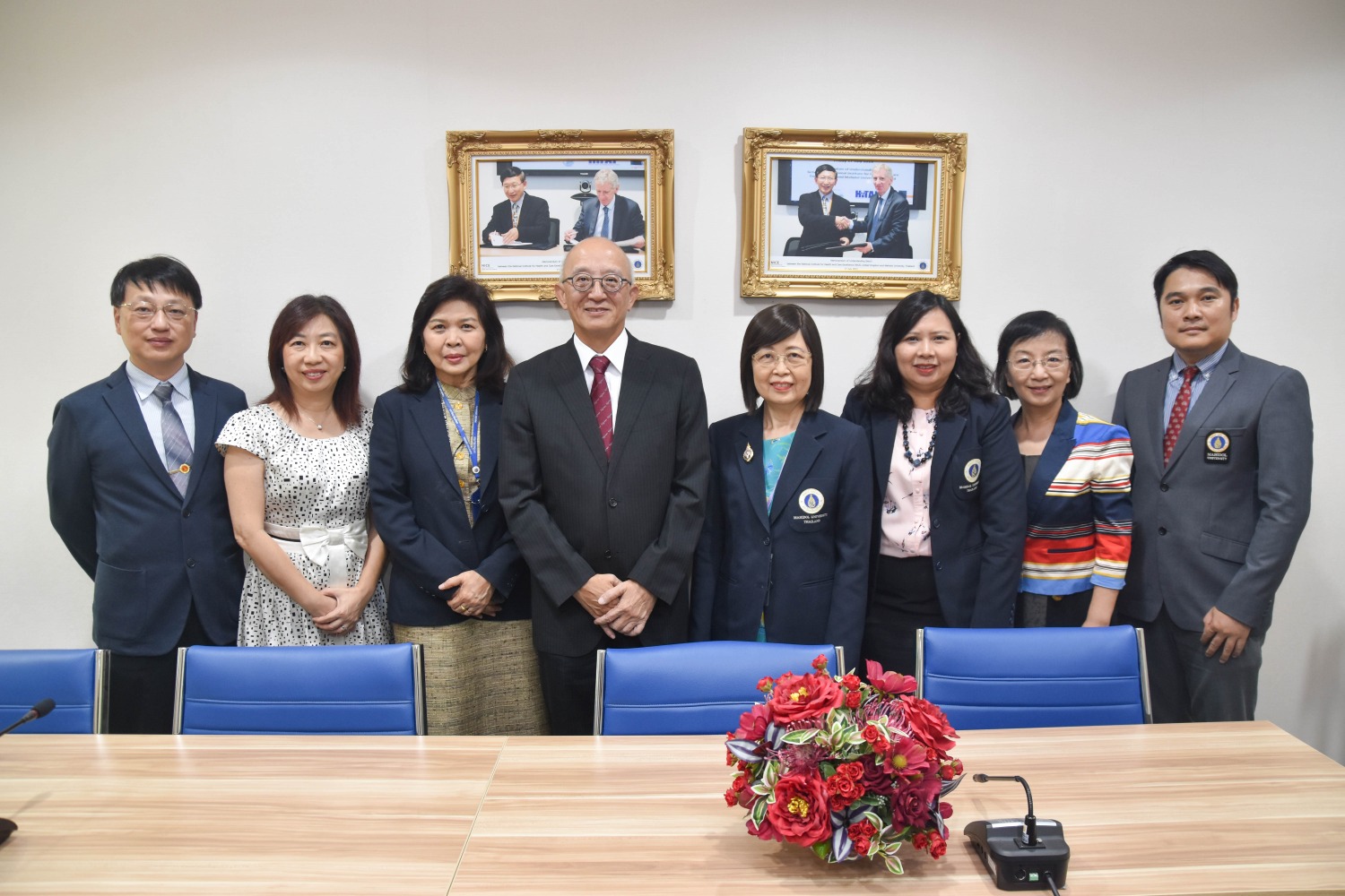 Visit of National Yang-Ming University Clin. Prof. Udom Kachintorn, M.D. Conference Room