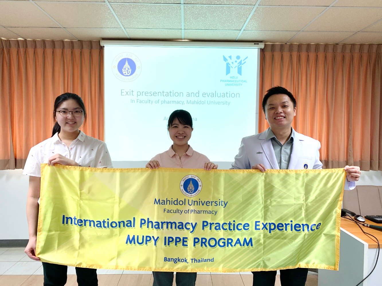 Exit Presentation of MPU students