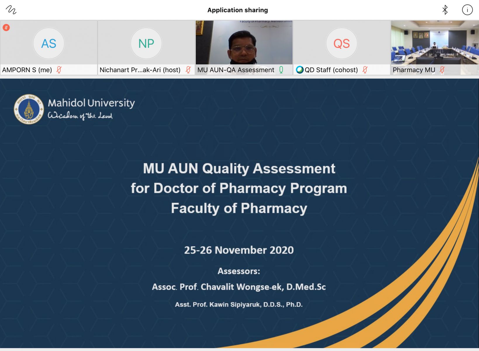 Presentation of Preliminary MU AUN-QA Finding and Closing Session
