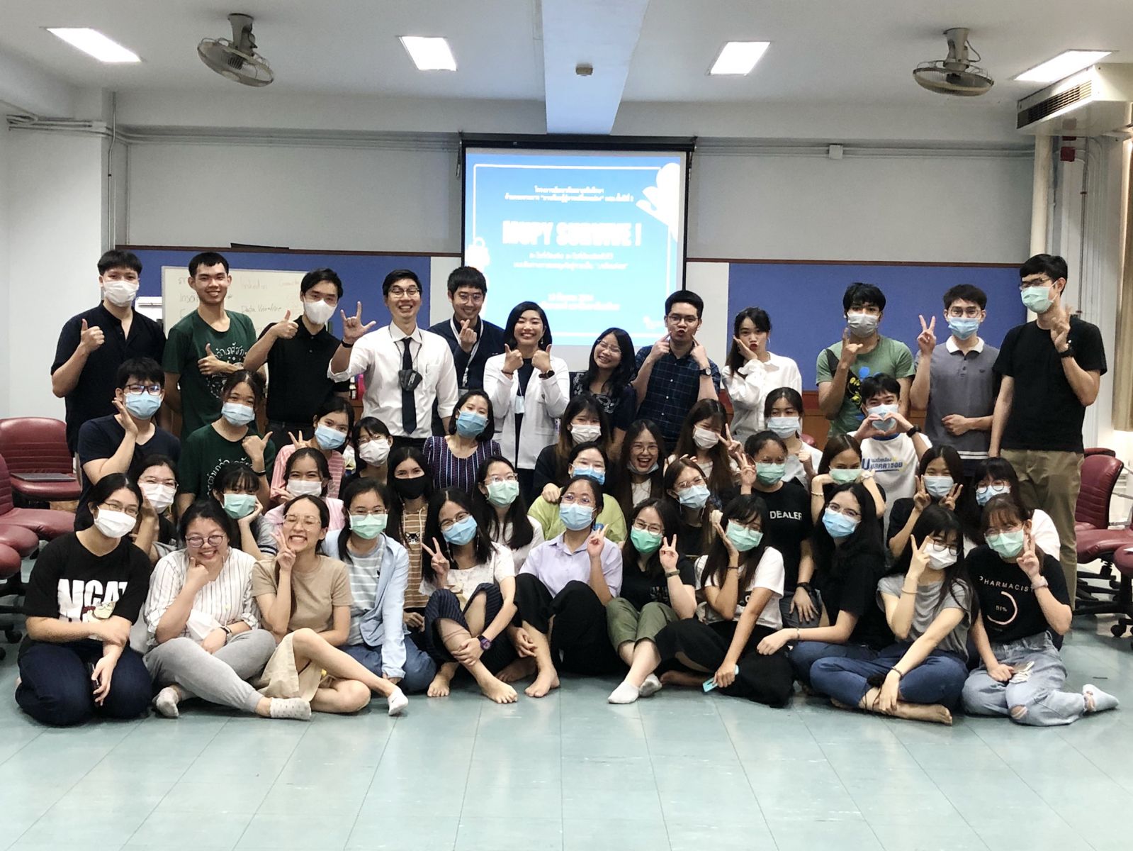 โครงการพัฒนาศักยภาพนักศึกษาด้วยกระบวนการ การเรียนรู้สู่การเปลี่ยนแปลง นศภ. ชั้นปีที่ 2