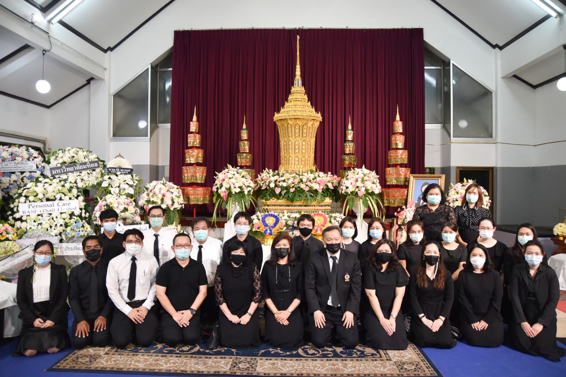 พิธีสวดพระอภิธรรม รศ.ภญ.สุวัฒนา จุฬาวัฒนทล ณ วันที่ 8 เมษายน พ.ศ. 2564