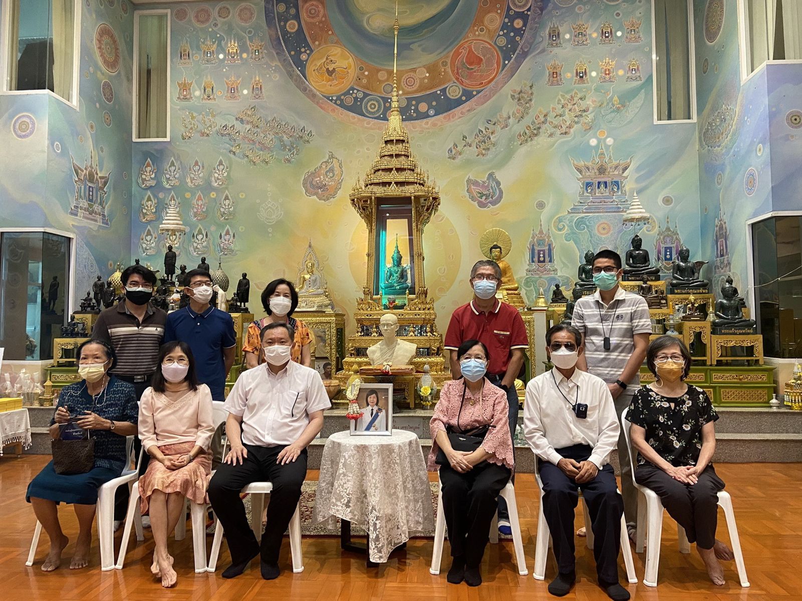 พิธีทำบุญครบรอบ 1 ปีการเสียชีวิตของ รองศาสตราจารย์ ดร.ภญ.สุวัฒนา จุฬาวัฒนทล