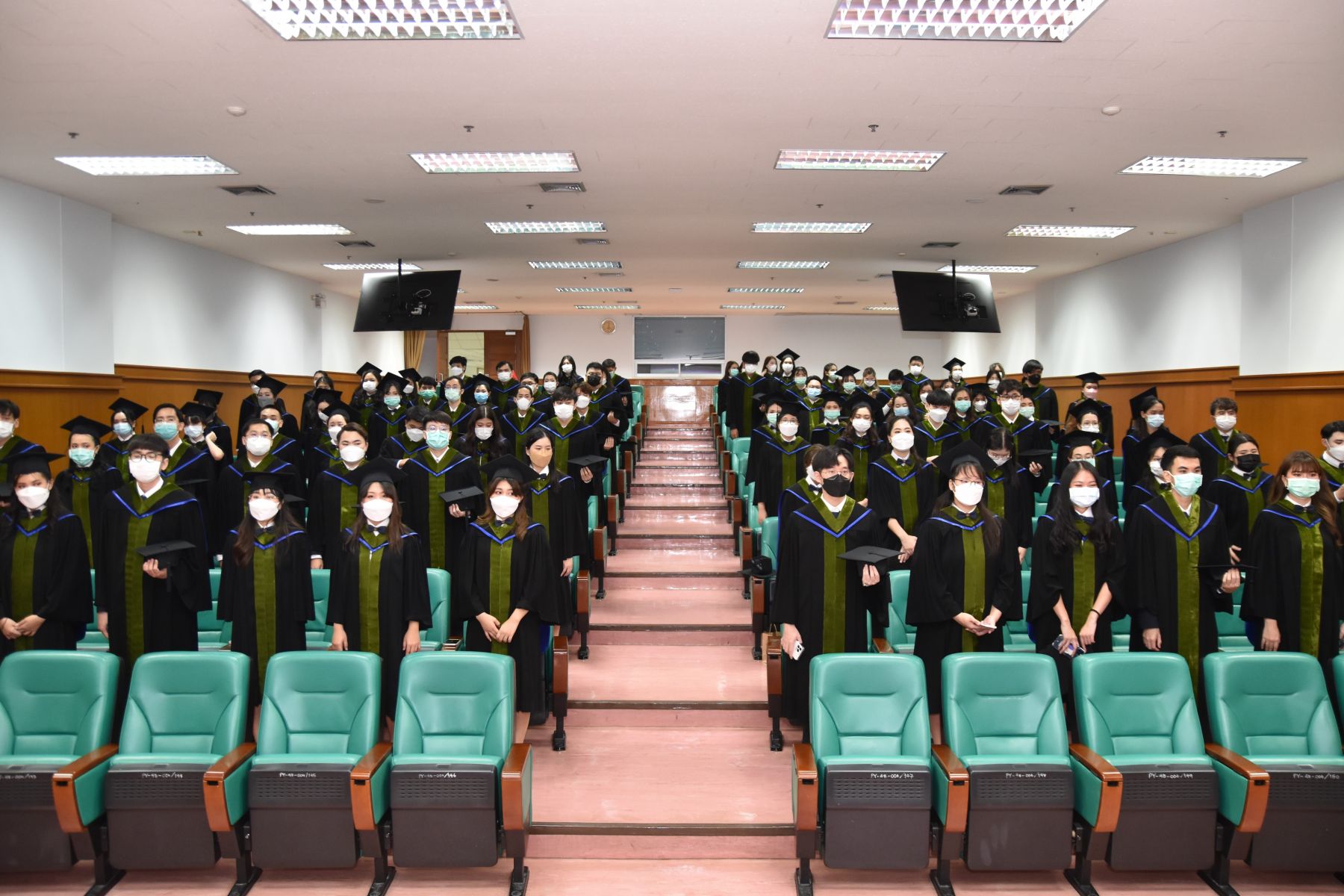 ซ้อมย่อยงานพระราชทานปริญญาบัตรปีการศึกษา 2563 และพิธีปฏิญาณตน