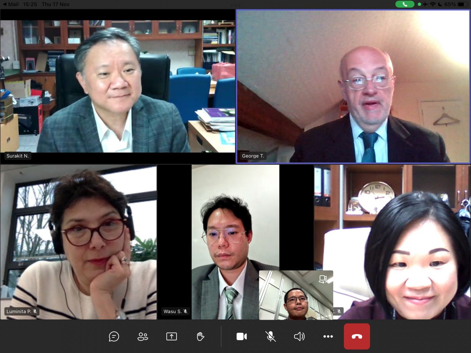 Zoom with Edge Hill University สหราชอาณาจักร 