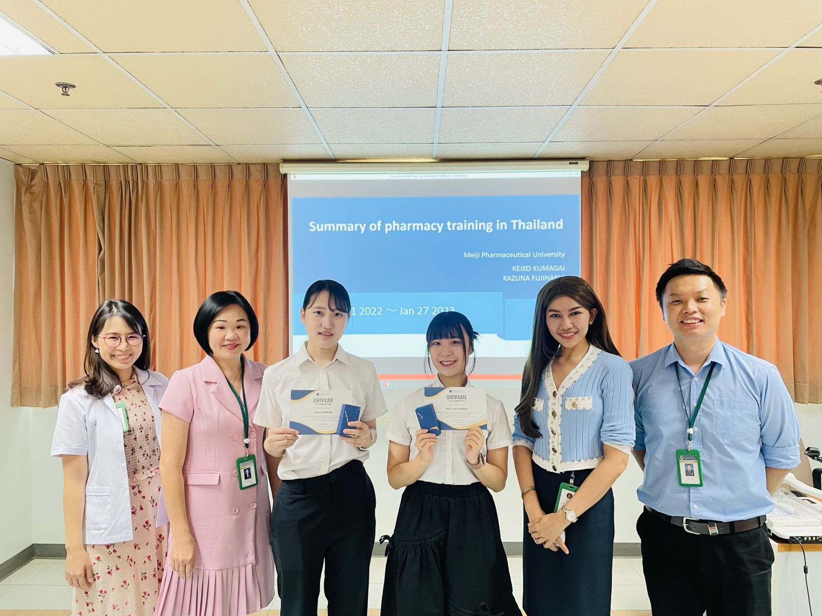 Exit Presentation of MPU Students