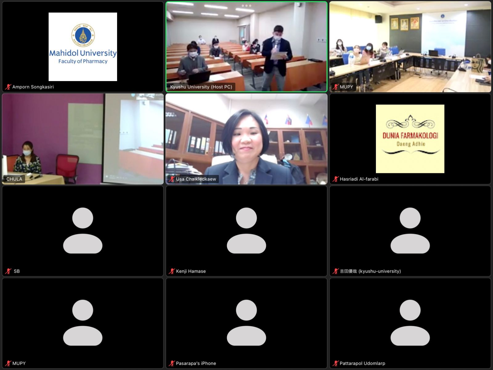 Exit Presentation from Kyushu students