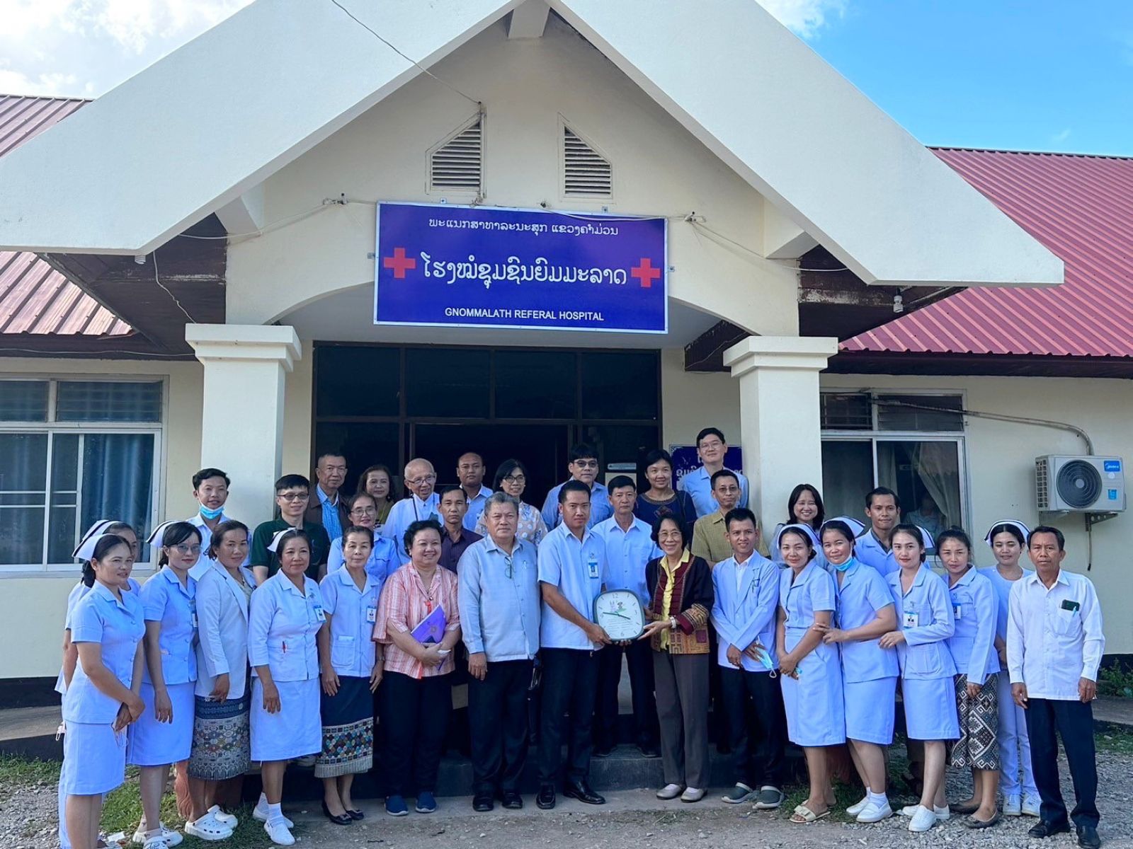 การติดตามงาน ภายใต้โครงการฝึกอบรมเทคโนโลยีทางการแพทย์และสาธารณสุข