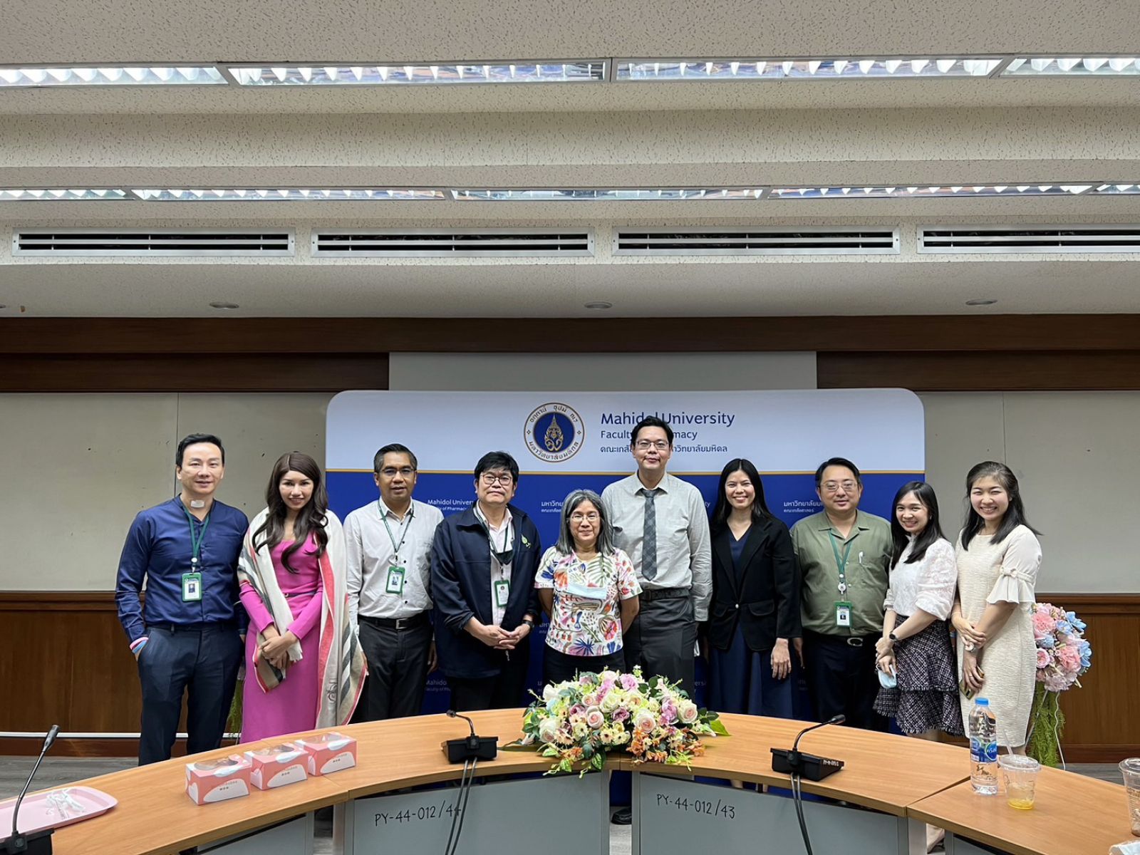 ต้อนรับ คณะอนุกรรมการเยี่ยมสำรวจความพร้อมของหน่วยงาน เพื่อขอต่ออายุการรับรองวิทยฐานะเป็นสถาบันหลักของหลักสูตรการฝึกอบรมเป็นผู้มีความรู้ความชำนาญในการประกอบวิชาชีพเภสัชกรรม สาขาเภสัชบำบัด