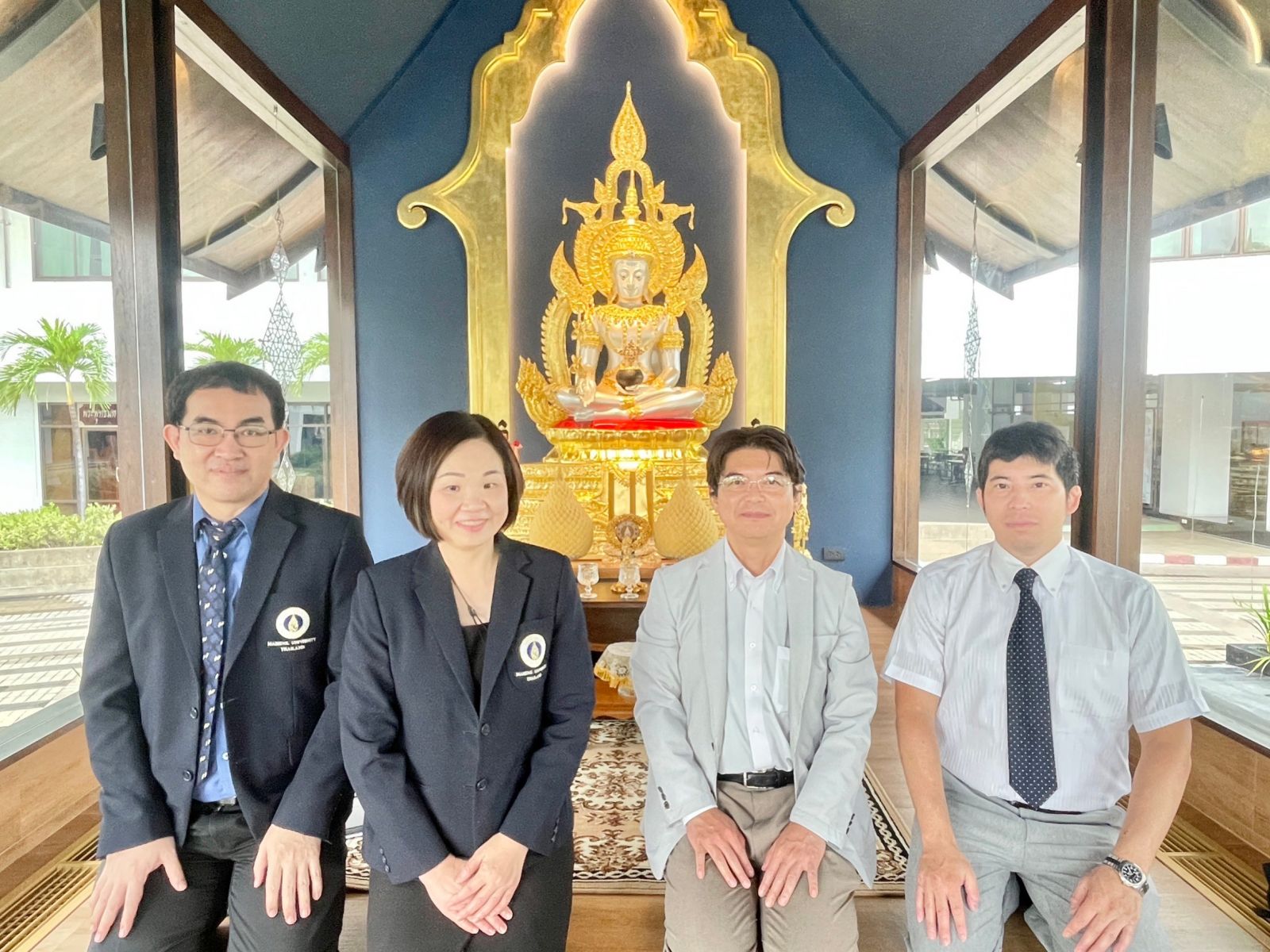 Visit of professors from Kyushu University