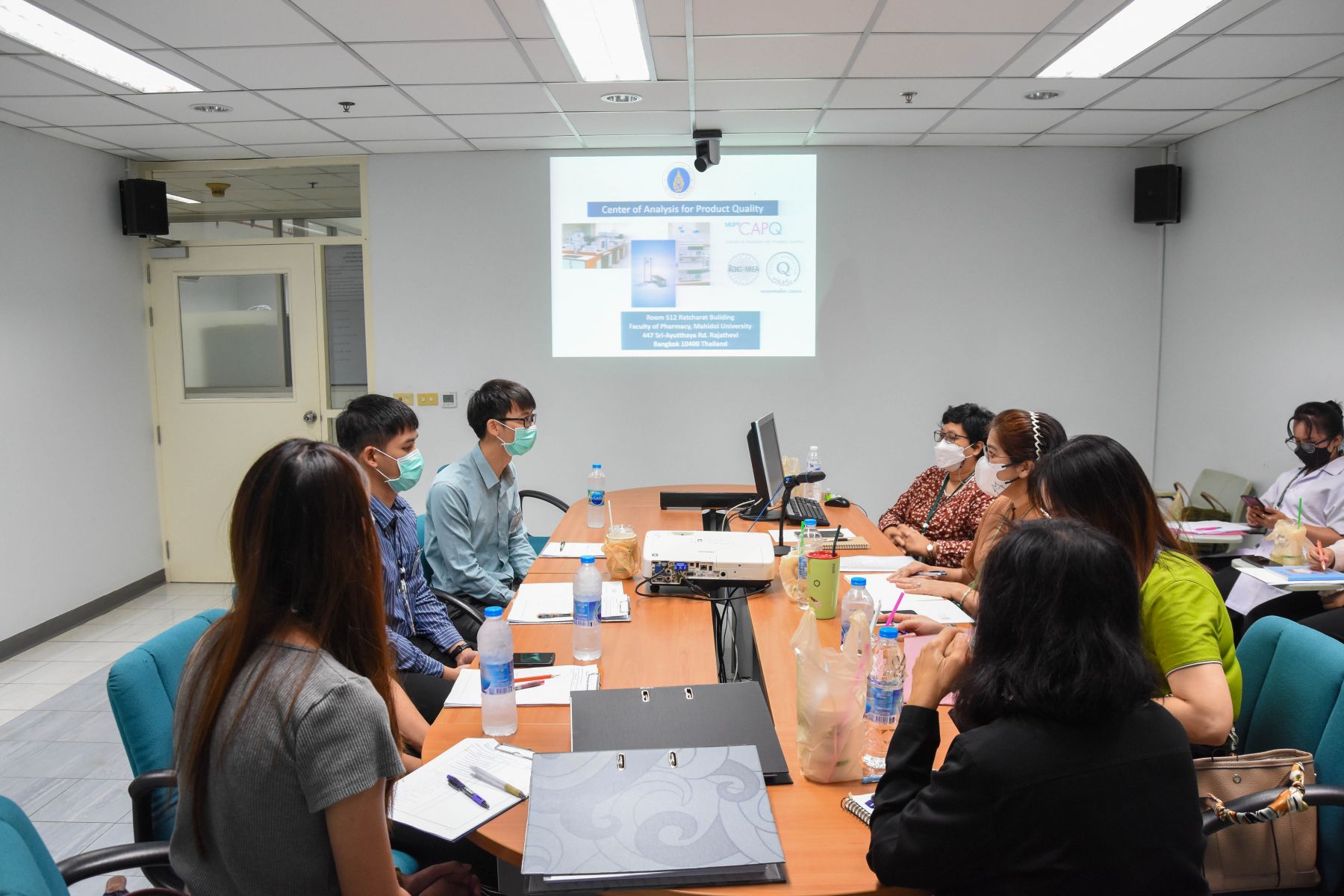 รับการตรวจประเมินจากบริษัท เบอร์ลินฟาร์มาซูติคอลอินดัสตรี้ จำกัด