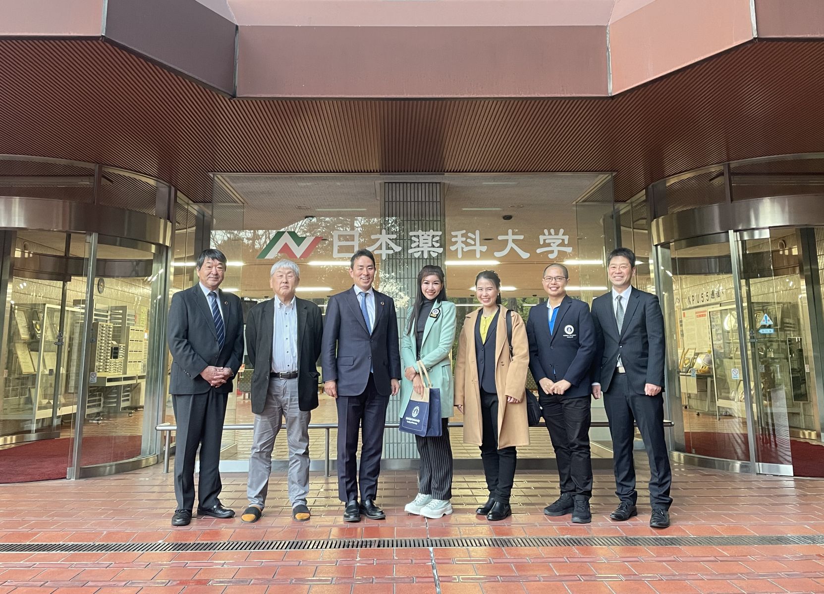 Visit at Nihon Pharmaceutical University