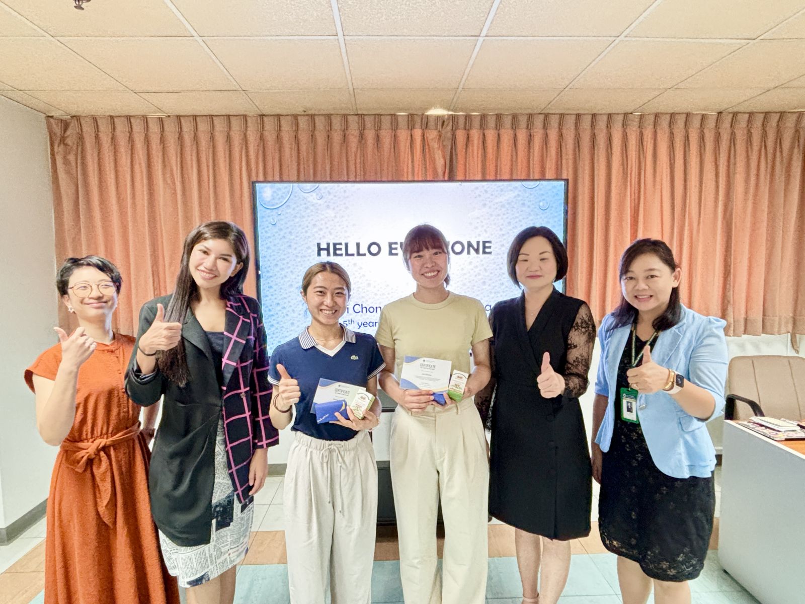 Exit Presentation of Showa University Students